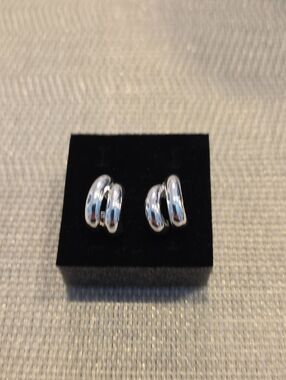 Jenny Bird Mini Florence Earrings - Double-Loop Studs